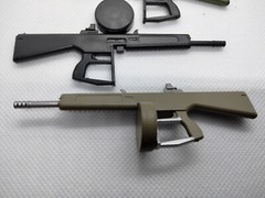 AA12 Automatic Shotgun 1:12 Scale Gun Weapon Action Figure Accessory Force