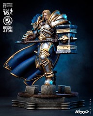 3D Printed Fan Art Arthas Paladin by Wicked3d