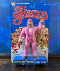 WWE Superstars LJN Jesse Ventura 8″ Exclusive Blue Card Retro Series NIB