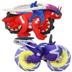 Scarlet Violet Koraidon Miraidon Plush Toy Game Stuffed Animal Motorcycle Doll