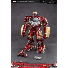 Marvel Avengers Iron Man Mark 44 Hulkbuster Ironman LED Light Figure Model Toy