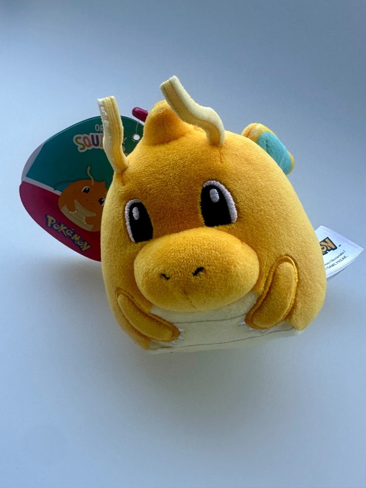 Dragonite Squishmallows Pokemon 4″ Plush Clip 2026