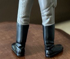 1984 VTG Star Wars Han Solo Plain Collar Trench Coat Endor Action Figure