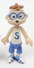 Lot Of 4 Alvin & Chipmunks – 2 Simon & 2 Chipettes Jeanette Eleanor 80’s Jointed