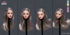 Z6TOYS 1:6 Head Sculpt Moveable Eye Girl ZC015A For 12″Female PH TbL Figure Doll