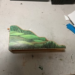 Thomas Wooden Mountain Tunnel (With A Different Hill Piece)