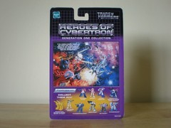 Transformers – Heroes of Cybertron – Gen. One – 2001 – Complete Set of 10 – MOC