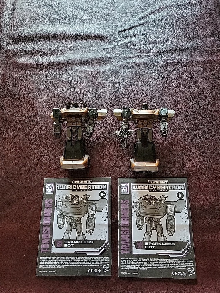 Hasbro Transformers War For Cybertron Trilogy Decepticon Sparkless Bot Lot Of 2