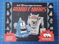 Robot Wars Paper-Craft Kit – Build 10 Robots + Motor Bases – New Sealed