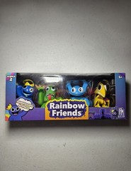 Roblox Rainbow Friends Mini Figure 4 Pack Blue, Green, Cyan, Yellow Series 2 NEW