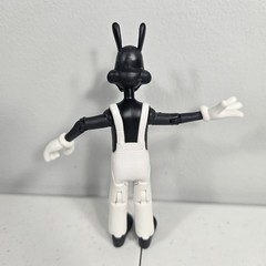 Bendy And The Ink Machine Boris the Wolf Action Figure Black and White