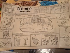 Vintage 1988 Matchbox “Pee-Wee’s Playhouse Playset” W/ Box & Accessories