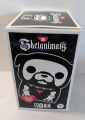 Skelanimals Maxx The Bulldog Creepy Cute Vinyl Figure Series 1 Mint NEW!