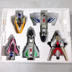 BANDAI Power Rangers Time Force Megazord DX Time Robo Time Ranger 3D Flyer W/box