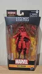 Marvel Legends Zabu Wave – Red Widow Action Figure (No BAF Piece) Open Packaging