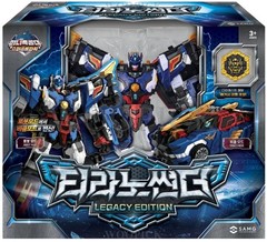 Miniforce TYRANNO THUNDER Legacy Edition+REX KAISER Black Transformer Robot 2026