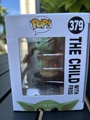 Funko Pop! Star Wars The Mandalorian The Child with Frog #379 Bobble-Head NEW