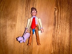1988 Kenner Police Academy Mr. Sleaze With FooFoo Dog Action Figure