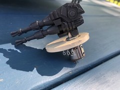 * VINTAGE STAR WARS * 1978 Millennium Falcon TOP GUN QUAD BLASTER Replacement