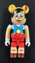 Medicom Toy Disney Pinocchio Bearbrick 100% and 400% Figure Set