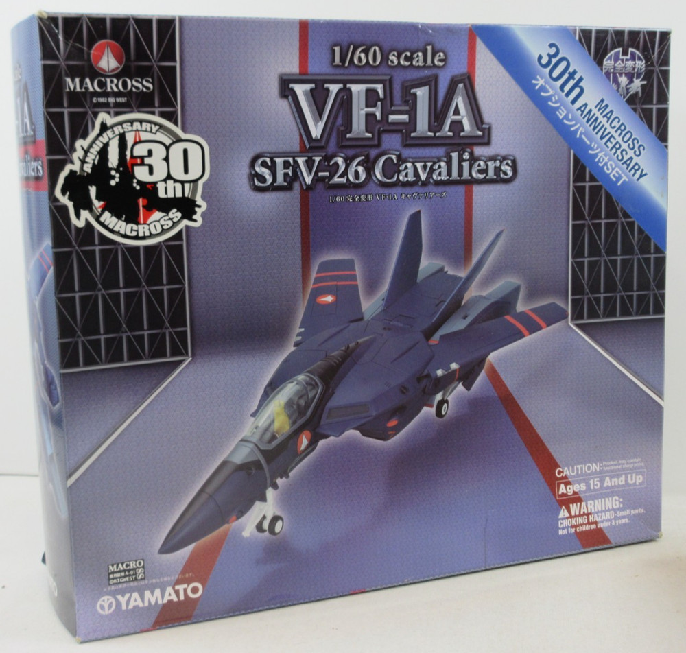 NMIB 30th Anniversary MACROSS “VF-1A SFV-26 Cavaliers” Yamato 1/60 Scale