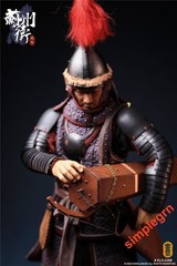 KONGLINGGE KLG-R028B-A Ming Dynasty Jizhou Commander 1/6 Blue Armor Ver. INSTOCK