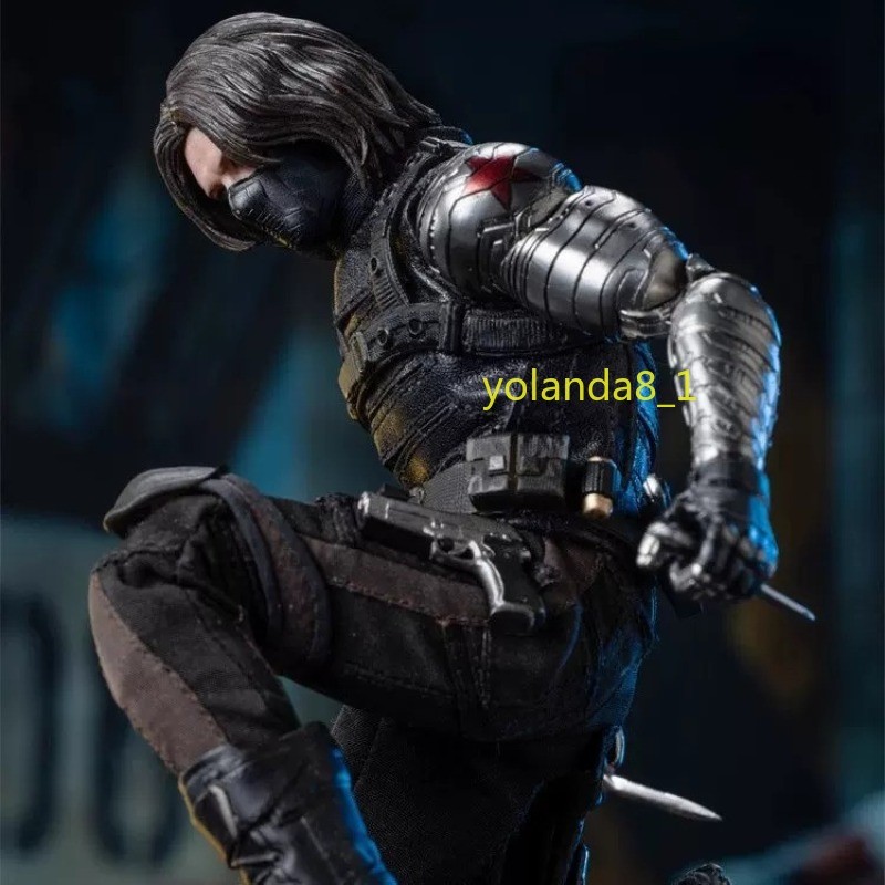 Winter Soldier Action Figure 1/12 Super Articulated Modified Warrior In Stock