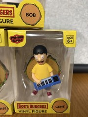 Bob’s Burgers Set of 4″ Figures: Linda, Bob, Tina, Louise & Gene.