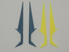 Blackstar star sword Black Star custom replacement gray & glow yellow swords lot