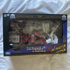 Transformers Street Fighter II x Optimus Prime Ryu vs Megatron M. Bison