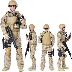 12 inch 1:6 Military Soldiers Realistic Special Forces Army Man Action Figures