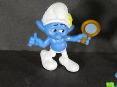 Smurfs Lot Rubber Plastic McDonalds Assorted Lot Vanity Party Plan Figure B6202