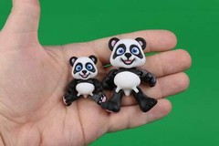 Wildlife Figures – Articulated Decor in Multi-Color PLA – 3D Printed