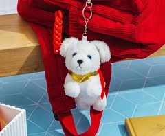 Superman Krypto The Superdog Plush Keychain