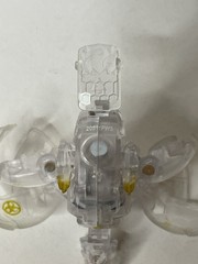 Bakugan Haos Lumagrowl Translucent Clear Gold B 1000 G-Power 20511FWS Toy Figure