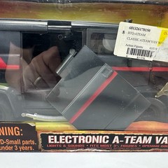 2010 Jazwares Electronic A-Team Van w/ Lights & Sound NOS Sealed w/ Loose Door