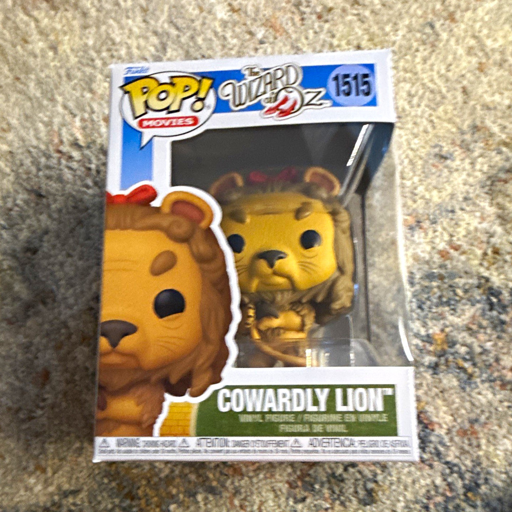 Funko Pop! Movies The Wizard of Oz Cowardly Lion Vinyl Figurine #1515