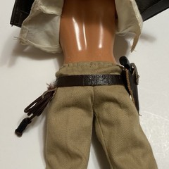 Vintage 1981 Indiana Jones Harrison Ford 12″ Doll Figure Kenner Hat Whip Gun Blt