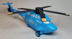 Disney Pixar Cars Dinoco Helicopter Rotor Turbosky Diecast 1:55 FC Piston Cup