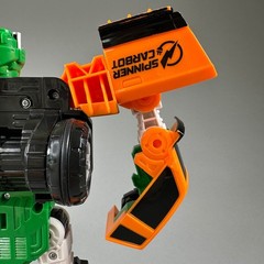 Hello Carbot Spinnable Transforming Figure Car Toy Sonokong **Missing Spinner**
