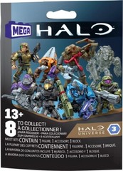 4 – Mega Construx Halo Infinite 343 Series 3 Mini Figure Blind Bags 4 Random New