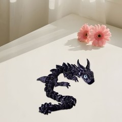 3D Printed Dragon with Wings, 3D Dragon Articulated Winged Dragon for Home CW