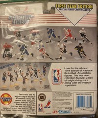 1993 NHL 1st Year Starting Lineup Complete Set 12 Figures Hockey Fuhr +