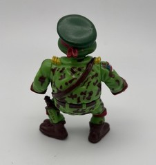 1991 TMNT Raphael The Green Beret Mutant Military Action Figure Ninja Turtles
