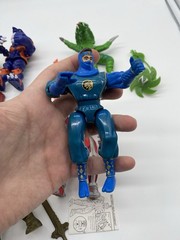 Vintage Power Rangers Figure Lot Flip Head Pink Red Green Yellow Peckster Zedd