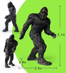 Bigfoot Action Figure Collectible Animal Statue Model Toy Decor Christmas Gift