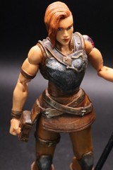 Custom MOTU-Inspired Teela-like Homage Fan Art 6″ Tattooed Warrior