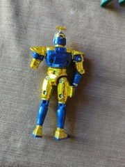 BeetleBorgs 6″ Action Figure Lot Of 3 Gold Purple Green incomplete