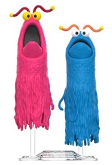 NEW Super7 Sesame Street YIP YIP MARTIANS 3.75-Inch ReAction Figure Toy yipyip