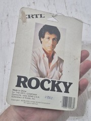 ERTL Super Stars Sylvester Stallone Rocky 3 Sealed Vintage Rare New MOC DAMAGED